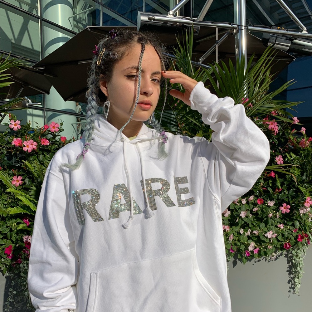 RARE Rhinestone Hoodie